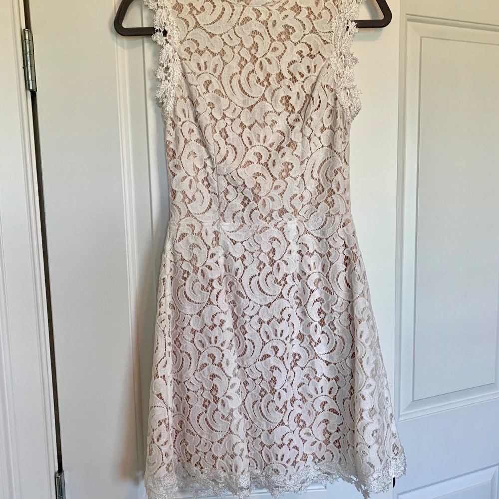 Brand new white lace dress